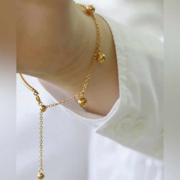 Minimalist dangle Bracelet #1534 - Picture 2 of 4